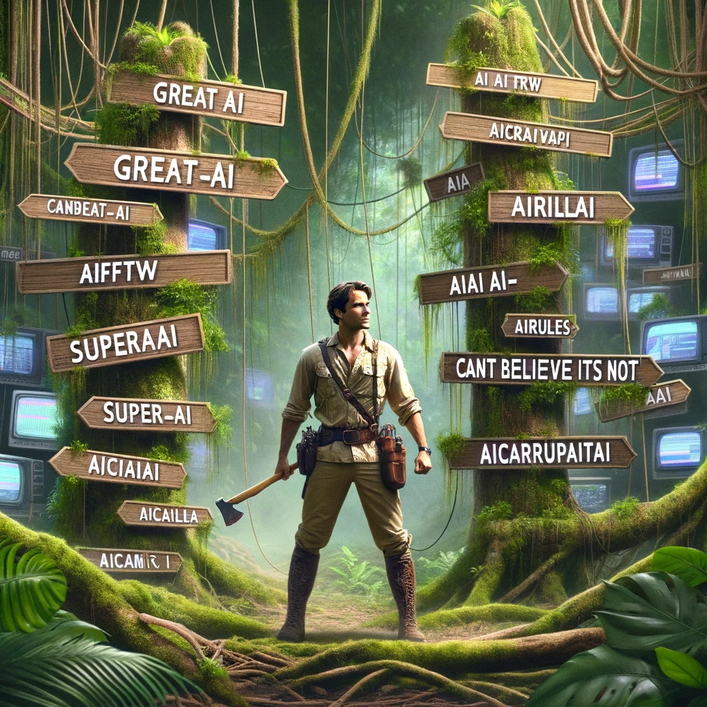 An explorer in the jungle of AI choices